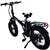 GoTyger 500W 36V 20” 4.0 Fat Tire Foldable eBike - Black