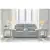 Buntington DBL Reclining Loveseat w/Console in Pewter