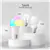 Nexxt Solutions Smart Wi-Fi LED Color Bulbs - Bundle of 4