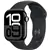 Apple Watch Series 10 46mm Jet Black with Black Sport Band - M/L