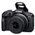Canon - EOS R100 4K Video Mirrorless Camera & RF-S18-45mm and RF-S55-210mm Lenses - Black