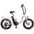 DJ Bikes Folding eBike Step Thru - White