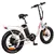 DJ Bikes Folding eBike Step Thru - White