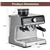 Coffee Maker with Built-In Grinder Espresso Machine for Home or Office
