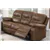 Fiorentino 2 Pieces Recliner Sofa Living Room Set in Brown