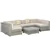 Durable, Weather-Resistant Rattan Sectional with Cushions & Table
