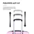 5-Piece Travel Set – Expandable Spinner Luggage & Duffel with Lock.