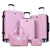 5-Piece Travel Set – Expandable Spinner Luggage & Duffel with Lock.