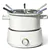 3 Qt Electric Fondue Set with Bonus Ceramic Pot – Dual Pot.