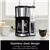 12-Cup Stainless Steel Coffee Maker, Glass Carafe