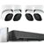 Ultra HD 5MP PoE Security Kit, 4 Cameras, 2TB NVR