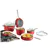 KitchenAid 10-Pc. Hard Anodized Nonstick Ceramic Cookware Set - Empire