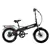 GoTrax Z4 LITE Folding eBike w/ 25mi Max Operating Range and 20mph Max Speed - Black