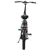 GoTrax Z4 LITE Folding eBike w/ 25mi Max Operating Range and 20mph Max Speed - Black