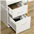 Home Office Desk and Ergonomic Mesh Chair Set with Ample Storage