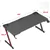 Spacious 63' Pro Gamer Z-Shaped Desk – Carbon Fiber, Cup Holder, Headp