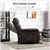 Premium Power Lift Recliner – Plush Linen Comfort with Remote Controls