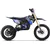 MotoTec 48v Pro Electric Dirt Bike 1800w Lithium Blue