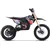 MotoTec 48v Pro Electric Dirt Bike 1800w Lithium Red
