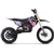 MotoTec 48v Pro Electric Dirt Bike 1800w Lithium Pink