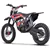 MotoTec 60v Pro Electric Dirt Bike 2000w Lithium Red