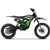 MotoTec 60v Pro Electric Dirt Bike 2000w Lithium Green