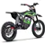 MotoTec 60v Pro Electric Dirt Bike 2000w Lithium Green