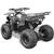 MotoTec Bull 125cc 4-Stroke Kids Gas ATV Black
