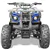 MotoTec Bull 125cc 4-Stroke Kids Gas ATV Blue