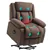 Massage Recliner with Heat & Power Lift – Oversized Velvet Chair, USB