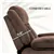 Massage Recliner with Heat & Power Lift – Oversized Velvet Chair, USB