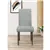 Elegant Rustic Dining Set – Turned-Leg Table with Upholstered Chairs