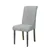 Elegant Rustic Dining Set – Turned-Leg Table with Upholstered Chairs