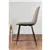 Ergonomic Modern Glass Dining Set with Quilted Chairs & Chrome Base