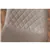 Ergonomic Modern Glass Dining Set with Quilted Chairs & Chrome Base