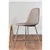 Ergonomic Modern Glass Dining Set with Quilted Chairs & Chrome Base