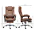 Executive 6-Point Massage Office Chair with Heat, Footrest & Recline