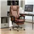 Executive 6-Point Massage Office Chair with Heat, Footrest & Recline