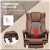 Executive 6-Point Massage Office Chair with Heat, Footrest & Recline