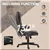 Heated 6-Point Massage Office Chair, Reclining Padded Leather Comfort