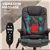 Heated 6-Point Massage Office Chair, Reclining Padded Leather Comfort