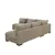 Spacious Corduroy Modular Sectional – Cozy, Sturdy & No Tools Needed