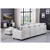 Modern Reversible Sectional Sofa with Ottoman & Accent Pillows