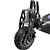 MotoTec/UberScoot 1600w Electric Scooter Black