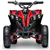 MotoTec E-Bully 36v 1000w ATV Red