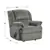 Allure Gray Motion Rocker Recliner Chair