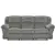 Allure Gray Motion Reclining Sofa and Loveseat
