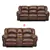 Telluride Cafe Motion Reclining Sofa and Loveseat