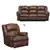 Telluride Cafe Motion Reclining Sofa and Chair