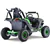 MotoTec Raider Kids UTV 48v 1200w Full Suspension Green